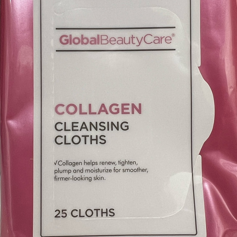 2 pack - Global Beauty Care Collagen Cleansing Cloths